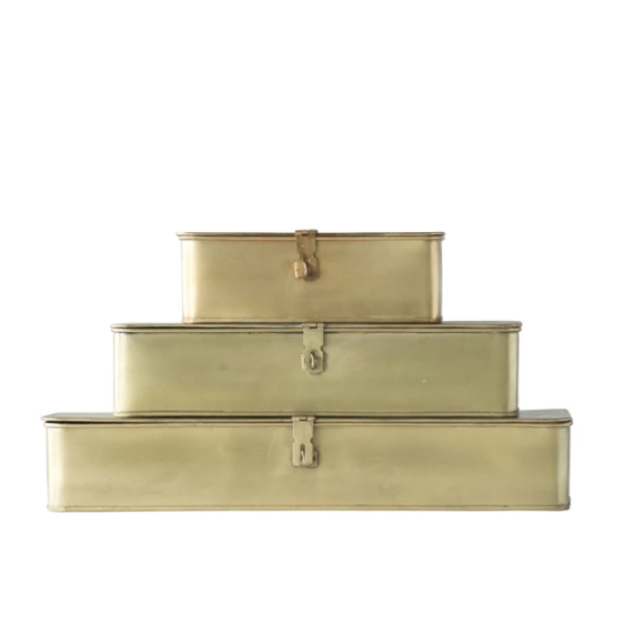 Decorative Metal Box Set