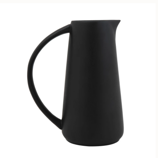 Matte Black Pitcher